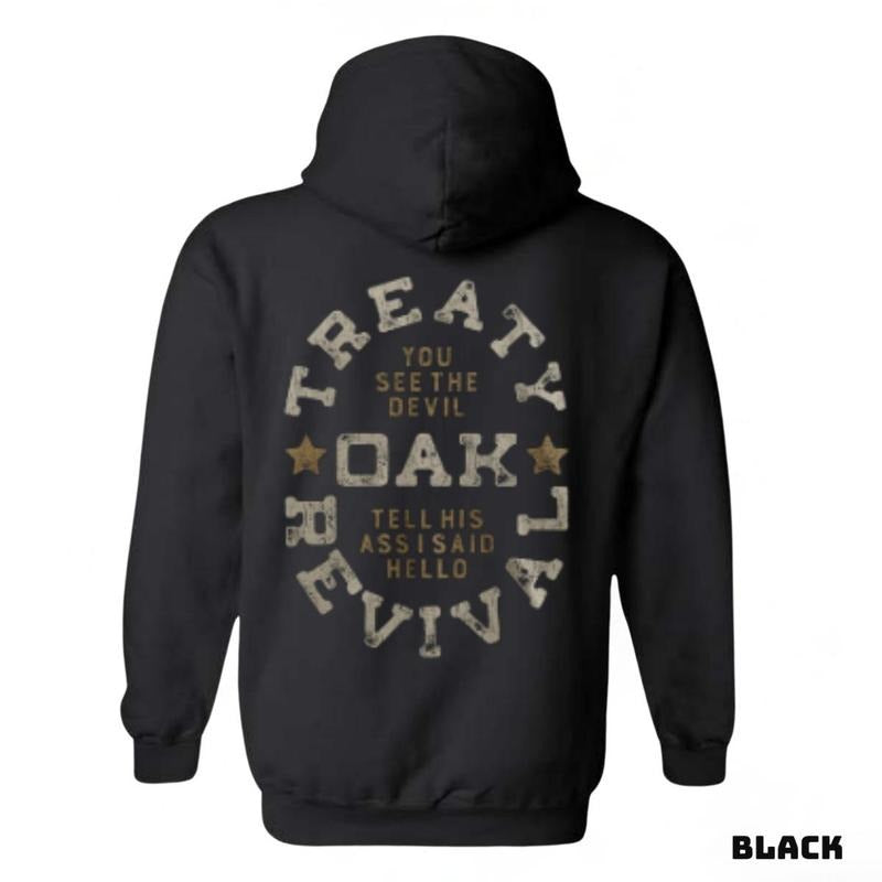 Treaty Oak Revival Hoodie - Boldly express your style with this unique hoodie - Unisex Trendy Hoodie Classic - Graphic Tees For Women And Men - Gifts For All
