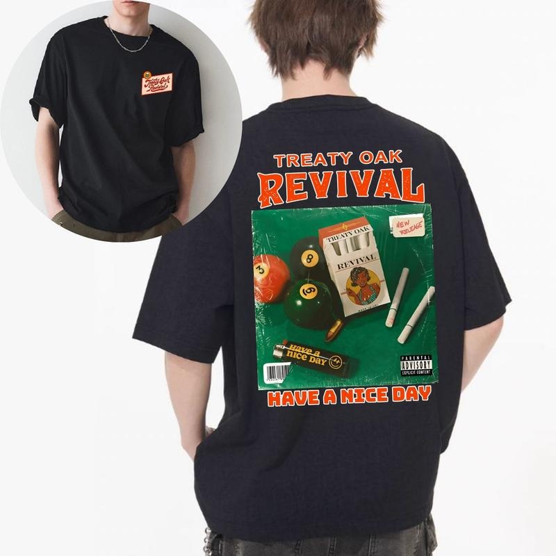 Treaty Oak Revival Music Band Tour 2025 Have A Nice Day Hoodie, Treaty Oak Band Merch T-Shirt, Sweatshirt, Hoodie, Gifts For Men Women, Gift for Fans