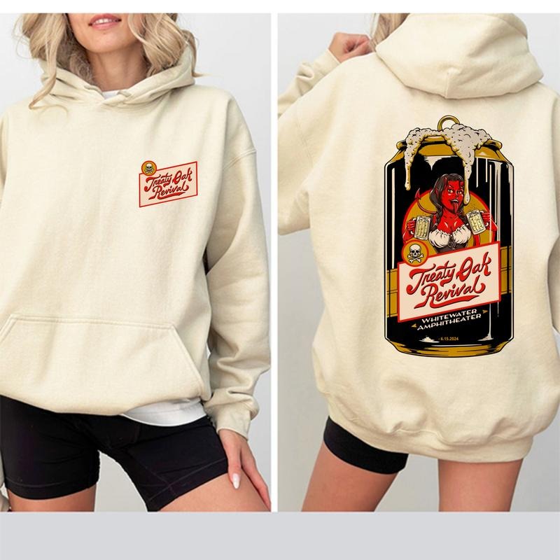 Treaty Oak Revival Tour In New Braunfels Classic T-Shirt Sweatshirt Hoodie, Whitewater Amphitheater