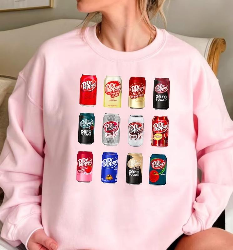 Trendy Soda Shirt, Vintage Soda Canned Shirt, Soda Sweatshirt