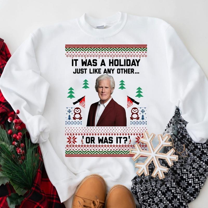 True Crime Ugly Christmas Sweatshirt, Hoodie, T - Shirt, Funny Keith Morrison Christmas Sweatshirt, Movie Ugly Christmas Sweaters Classic Fabric Unisex