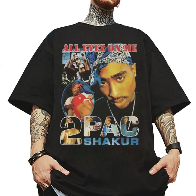 Tupac Shakur All Eyez In Me Shirt, 2Pac Shirt, 2Pac Shakur Shirt, Vintage 90s Bootleg Tupac Shirt, 90s Merch, Rapper Shirt, Hip Hop 90s Shirt, Hip Hop Legends Shirt, Rapper Merch, Rapper Shirt, Gift For Fan