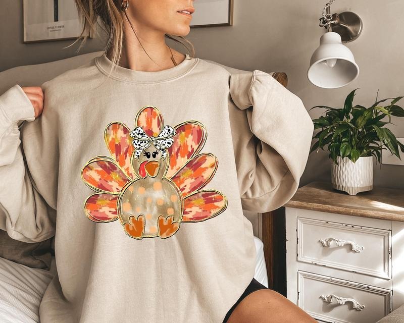 Turkey Thanksgiving Sweatshirt, Thanksgiving Shirt, Fall Turkey Shirt, Turkey Day Shirt, Fall Thanksgiving Sweatshirt, Thanksgiving Gift Shirt