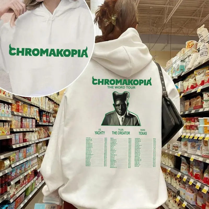 Tyler Rapper Chromakopia The World Tour T-shirt Sweatshirt Hoodie, The New Creator World Tour Music Lover Shirt, New Album Hiphop Rap Shirt, Tyler New Song Rap Shirt