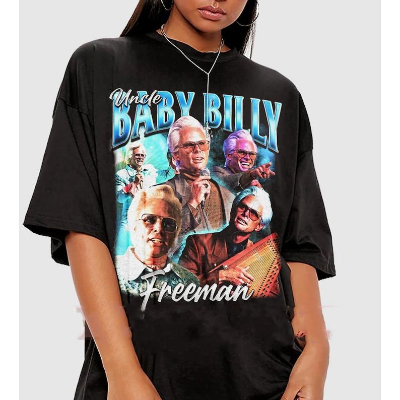 Uncle Babyy Billyy Freeman Vintage Unisex Shirt, Vintage Babyy Billyy TShirt Gift For Him and Her, 90s retro design graphic tee, gift for fans