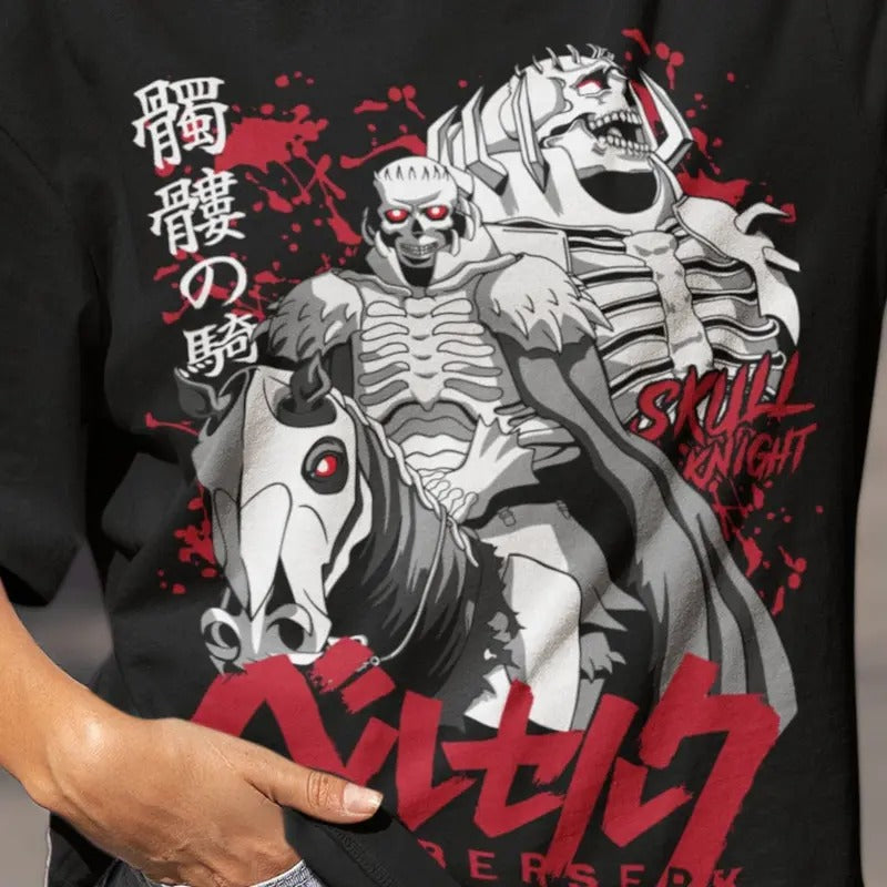 Unisex Horror Manga Creepy Girl T-Shirt, Dark Anime Gothic T-Shirt, Manga Gothic T-Shirt Inactive