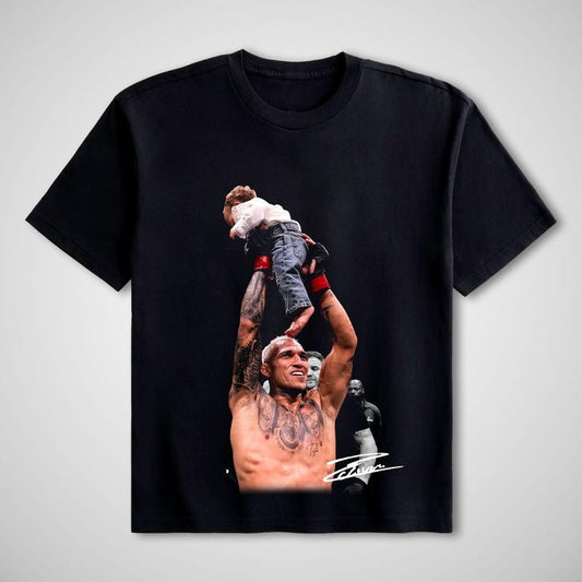 VINTAGE CHARLES OLIVEIRA TEE, Charles Oliveira UFC MMA Champion Mens Graphic Tees, UFC T-shirt, Fighter Tee, MMA Shirt, UFC Shirt, Workout T-shirt, Gift for Him Gift For Her