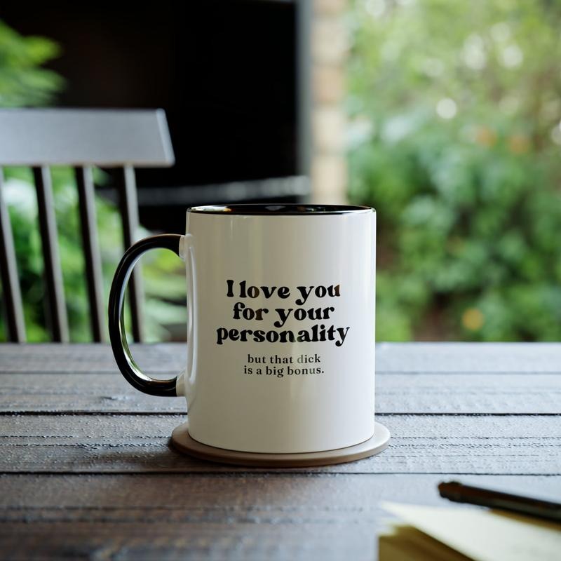 Valentine's Day Ideas, I Love You For Personality, Gift For Him, Boyfriend Gifts, Gift For Husband, Funny Gifts For Him Valentines Gifts Anniversary, Valentines Coffee Mug, Gifts For Him Her, 11oz 15oz Ceramic Cup, Gifts For Valentines Drinkware Printed
