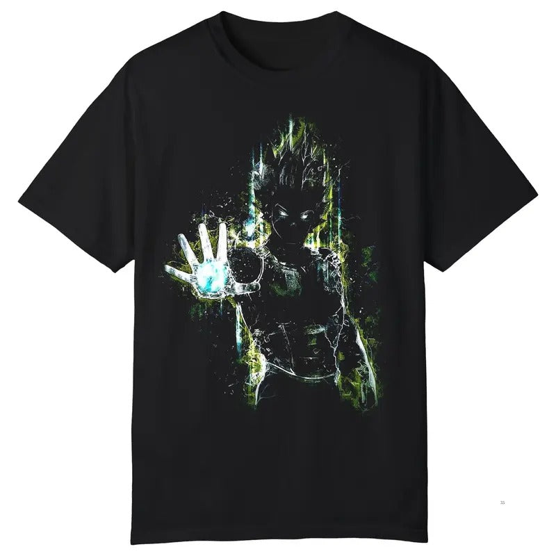 Vegeta Graphic T-Shirt, Dragon Ball Anime Vintage Tee, Vegeta Supper Saiyan Shirt, Anime Shirt, Unisex T-Shirt, Dragon Ball Merch, Gift For Anime Fans, Menswear Womenswear