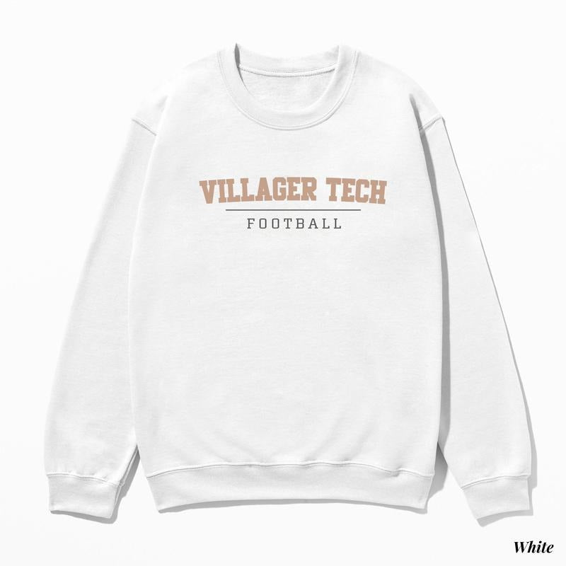 Villager Tech Sweatshirt, Funny Sweatshirt, Game Sweatshirt, Trending Game Shirt, Unisex Casual Top, Short Sleeve Top
