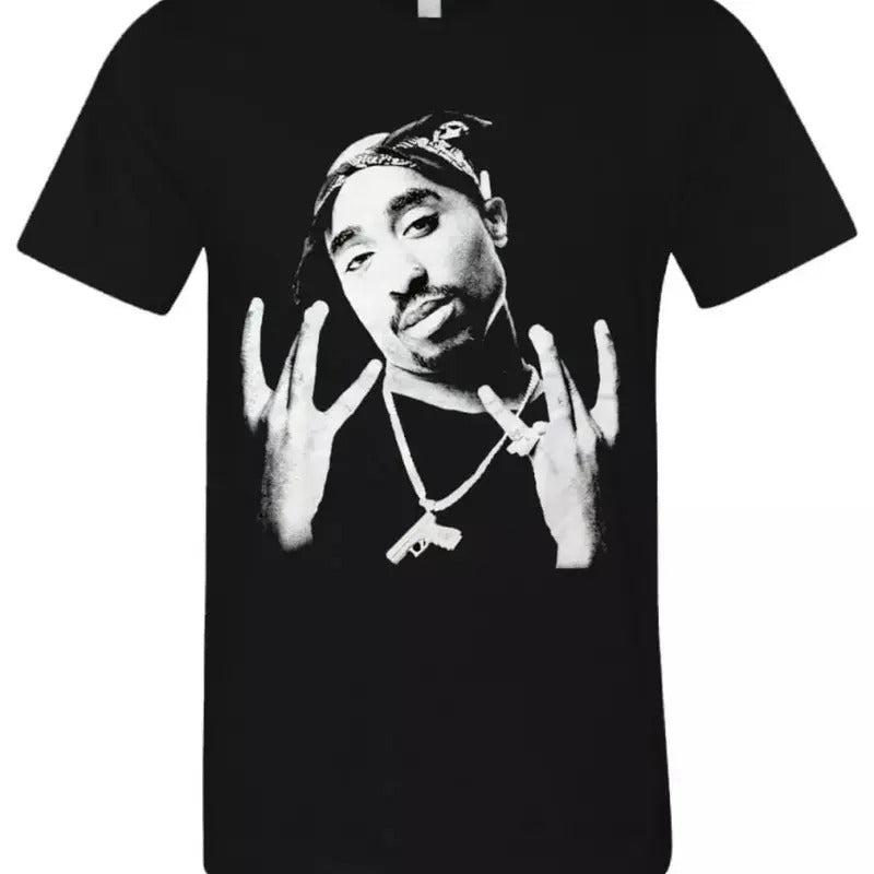 Vintage 2Pac West Side Thug Life Urban Hip Hop Legend Graphic T-Shirt New Black , Gift for Him, Gift For Her, Vintage Y2K, Streetwear Tshirt