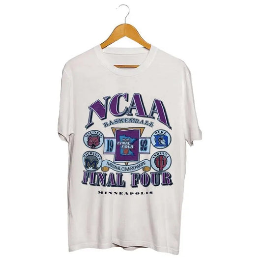 Vintage 90's NCAA Final Four SINGLE STITCH Unisex Classic T-Shirt, Championship Final Four Tee, Gift For NCAA Fan