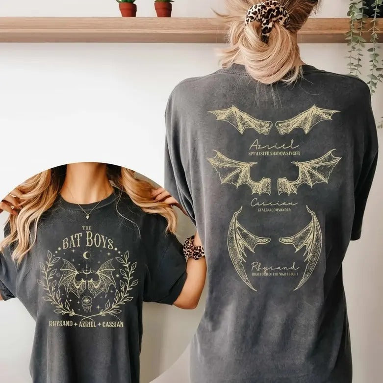 Vintage Acotar Bookish Shirt, Acotar Bat Boys Shirt, The Night Court Illyrians Shirt, Acotar Merch Shirt