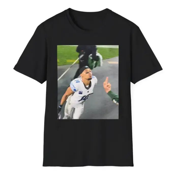 Vintage Amon-Ra St Brown Kiss Meme Unisex T-Shirt, #Lionss Fan Tee, Funny Football Graphic Shirt, Sweatshirt Top Underwear Streetwear