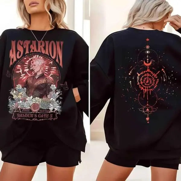 Vintage Astarion High Elf Shirt, Baldurs Gate 3 Adventure Awaits Sweatshirt, I Can Fix Him, Video Game Shirt, Gift For Gamers, Girl Dinner