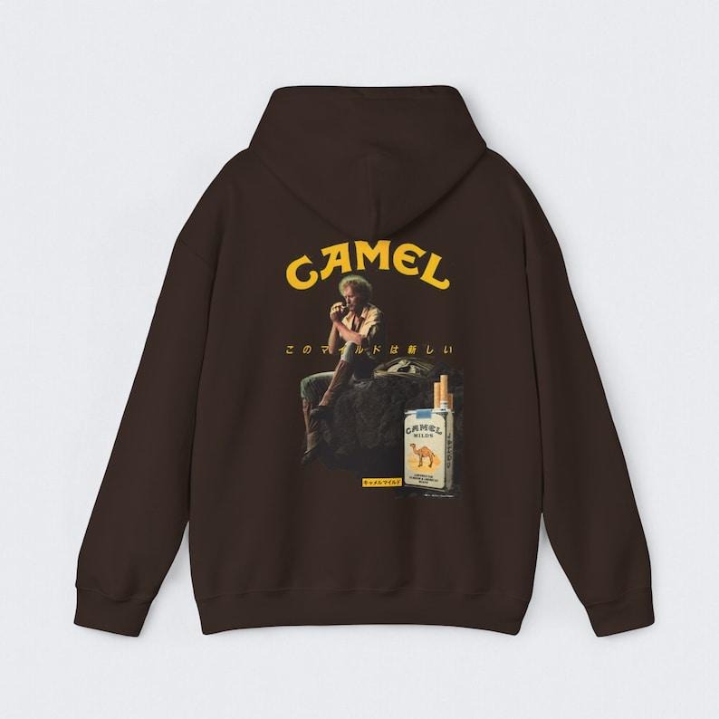 Vintage Camel Hoodie, Classic Shirt, Camel Sweater, Graphic Unisex Cotton Shirt, Cowboy Rodeo T-shirt, sweater Hoodie