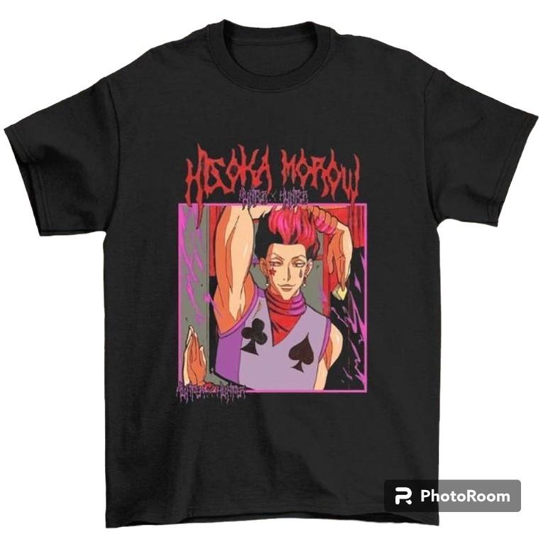 Vintage Japanese Anime Hunter X Hunter Black T-Shirt Gift For Fans Graphic Tees Gift Boyfriend