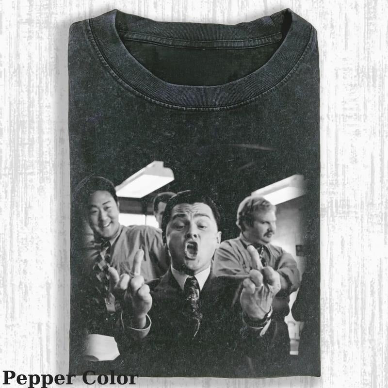 Vintage Jordan Belfort T-shirt,Wolf of Wall Street Unisex Tee Graphic Hard Weekend T-Shirt, The Wolf of Wall Street Movie Tshirt, Top Menswear Womenswear Streetwear