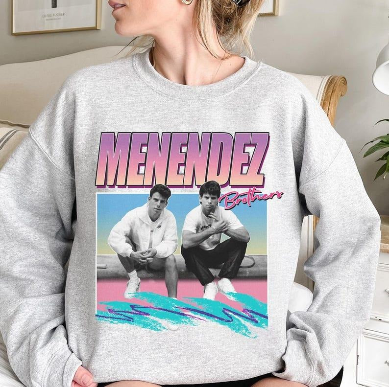 Vintage Menendez Brothers Shirt, Erik and Lyle Menendez Tee, 80s Erik & Lyle Tee, True Crime Fan Gift, Retro Monster T-Shirt