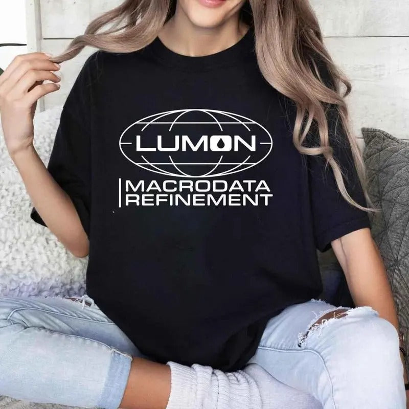 Vintage Retro Lumon Macrodata Refinement Severance Tee, Severance Inspired Tshirt, Lumon Industries Tshirt, TV Show, Gift for Women for Men, Casual Graphic Unisex