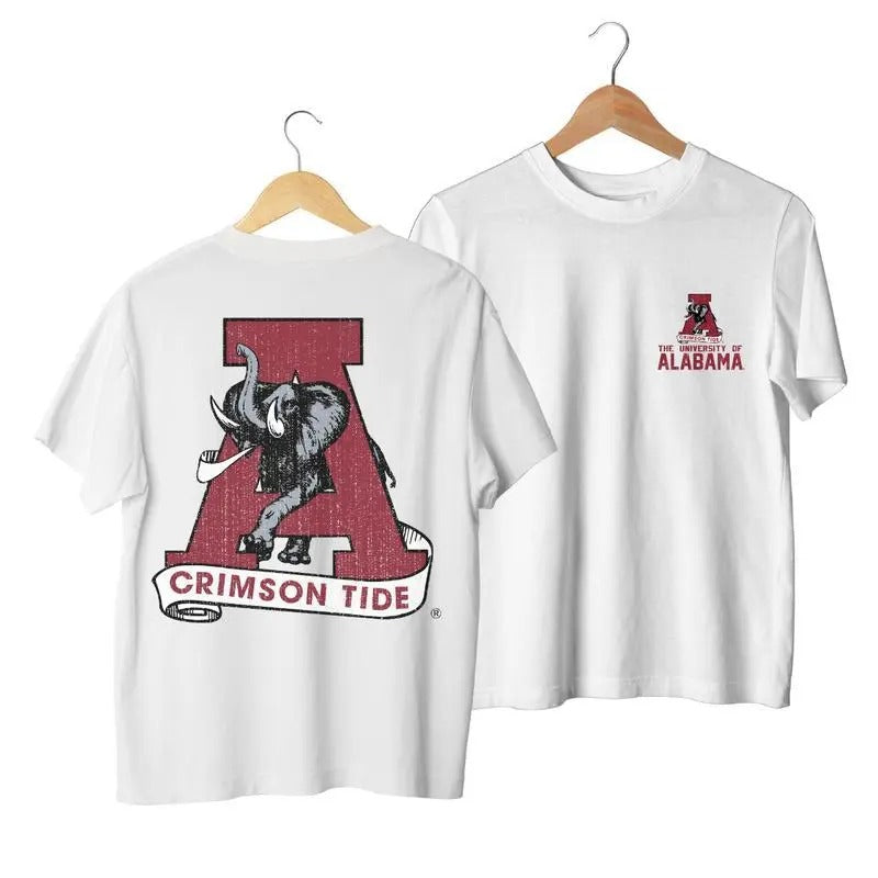 Vintage Sport Team Football, White Vintage Logo T Shirt Shortsleeve Tshirt Man Breathable Menswear Classic