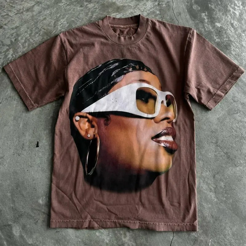 Vintage Style Missy Elliot Unisex T-Shirt Menswear Retro christmas shirt