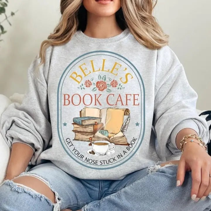 Vintage Tale As Old As Time Shirt, Beauty n The Beast Shirt, Beauty Belle Tshirt, Princess reads book, Bookish Shirt, Gift For Bookers, Books Merchstyle{n002}3