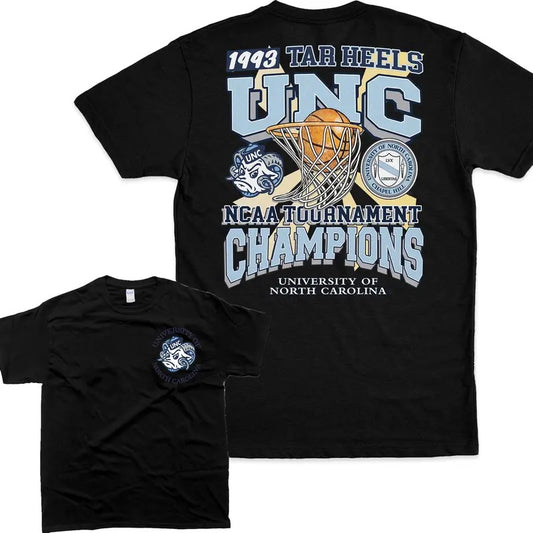 Vintage UNC 1993 University North Carolina Tournament Heels Tshirt, Champions Tshirt, men's Tshirt, Men's Clothes