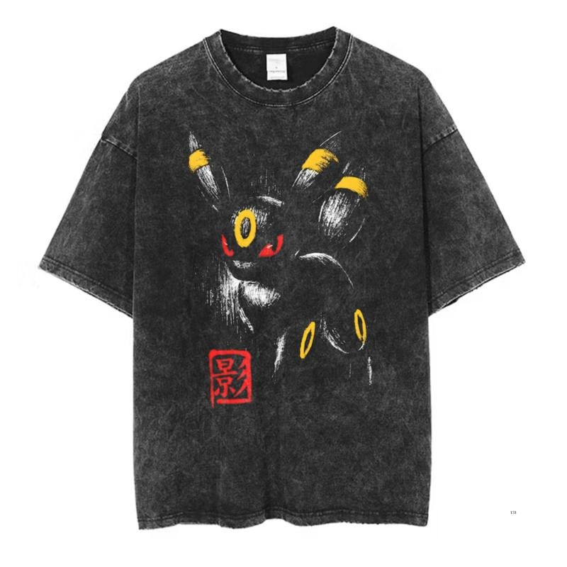 Vintage Umbreon Graphic Tee, Umbreon T-Shirt, Pokemon Graphic Tee, Anime Shirt, Gift For Pokemon Fans, Menswear Womenswear Streetwear