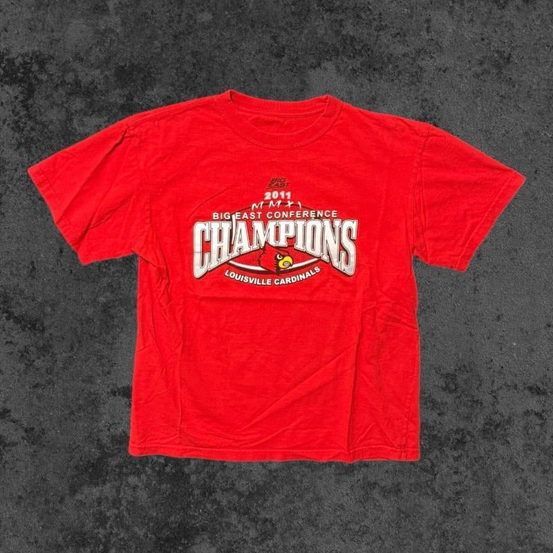 Vintage Y2K Louisville Cardinals Graphic  Unisex T-shirt Sweatshirt Hoodie 53