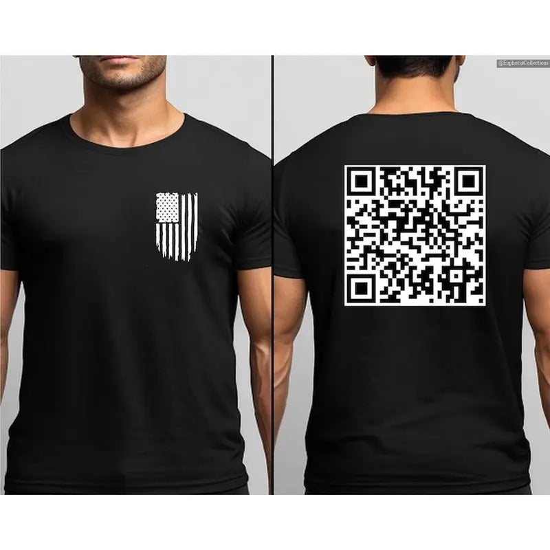 Viral #Trump Dance YMCA QR Code T-Shirt - Funny #Donald.Trump Dance Tee, MAGA President Prank Shirt , Global Trending Outfits