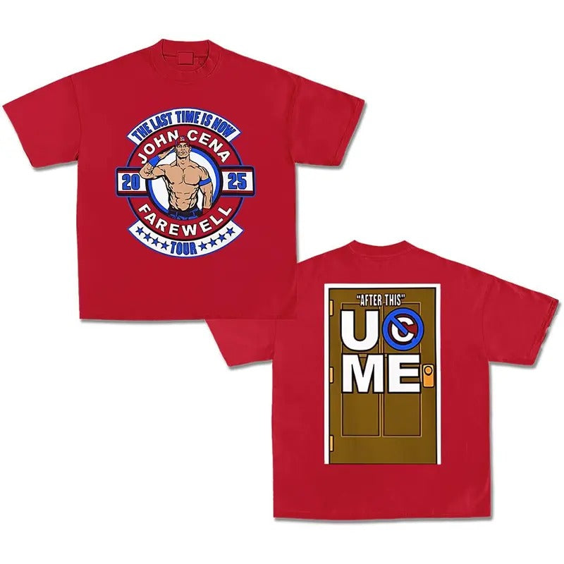 WWE John Cena The Last Time Is Now Shirt, John Cena Farewell Tour 2024 Tee Shirts, WWE Shirt, WWE Fans Clothing, Unisex Graphic Tee Gift For Him Her