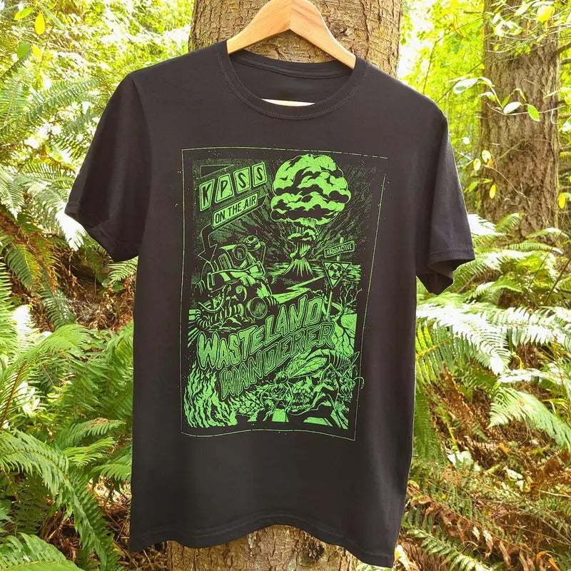 Wasteland Wanderer T-Shirt, Post-Apocalyptic Survival Shirt