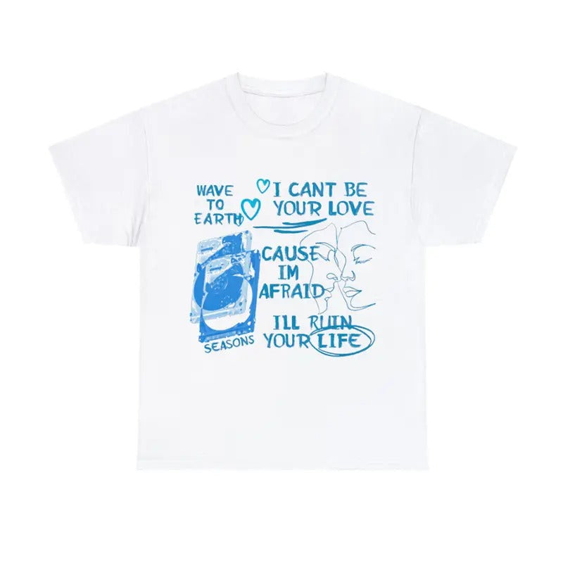 Wave to Earth Nature Lover T-Shirt Sustainable Ocean Graphic Tee