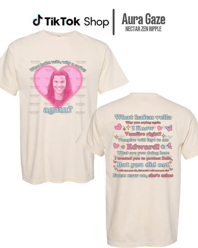 What Hafen Vella, Why U Crying Again? - Jacob Meme Comfort Colors Unisex Tshirt, Taylor Lautner Meme 90s Retro Shirt, Merch Celebrity Crush