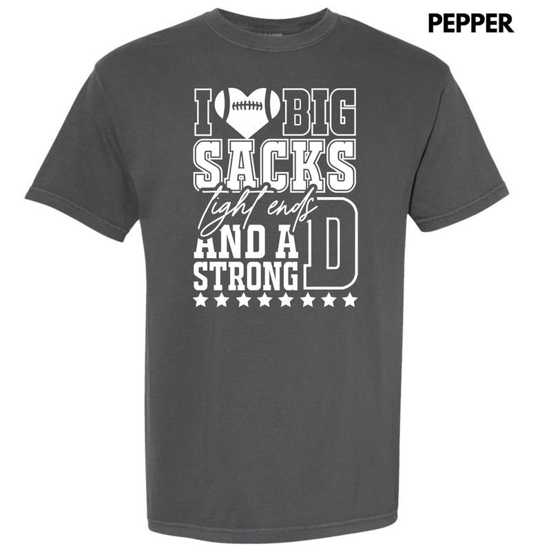 White Big Sacks Comfort Colors T-Shirt 'NLB'