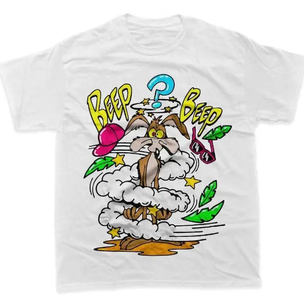 Wile E Coyote Shirt, Looney Tunes Shirt, Cartoon Shirt, Graphic Tee, Y2k, Unisex T-Shirt, Gift For Men Women Womenswear Menswear Top Streetwear