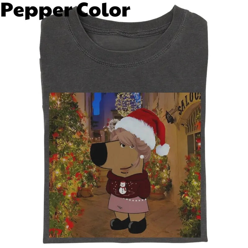 Womenswear's Chill Guy Shirt, Funny Shirt, Chill Guy gift for GirlFriends, Chrismas Chill Guy Shirt, Graphic Tees, Unisex Cotton Tees, Menswear Top, Womenswear Top