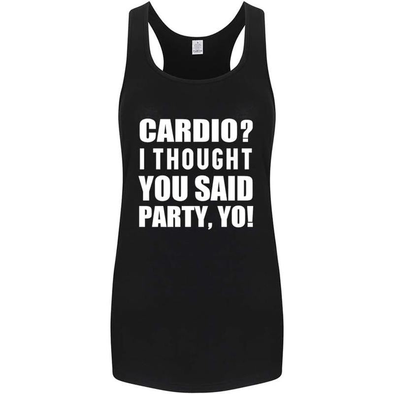 Workout Tank Tops for Women-Womens Novelty Funny Saying Fitness Gym Racerback Sleeveless Shirts Made in USA