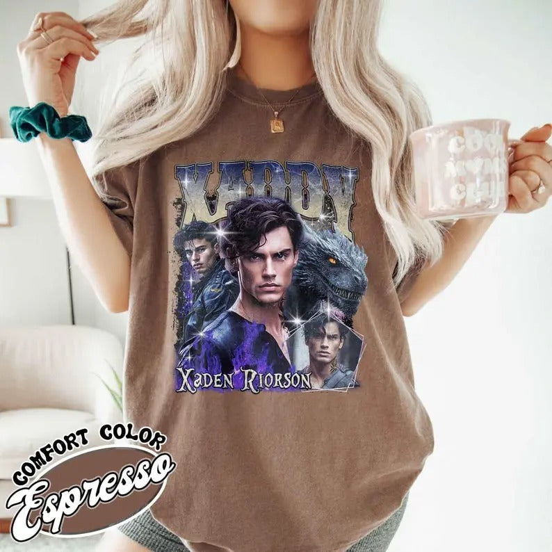Xaddy Bootleg Shirt, Xaden Riorson Shirt, Xaden Riorson House Shirt, Dragon Rider Shirt, Gift for Book Lovers,Iron Flame Apparel,Bookish Tee