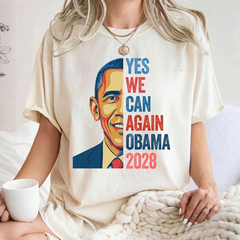 Yes We Can Again Obama 2028 Era Tour Shirt, Obama 2028 Shirt, Presidential Election Shirt, Save Public Lands Shirt