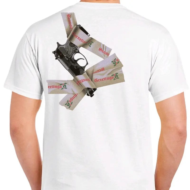 Yippie Ki-Yay, Die Hard Christmas T-Shirt for Men - Funny Cotton Tee - Menswear- christmas - unisex - Crewneck