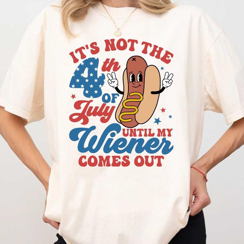 You Look Like The 4th Of July Makes Me Want A Hot Dog Real Bad Shirt, Funny 4th Of July Gift Shirt Hoodie Sweatshirtstyle{n002}2