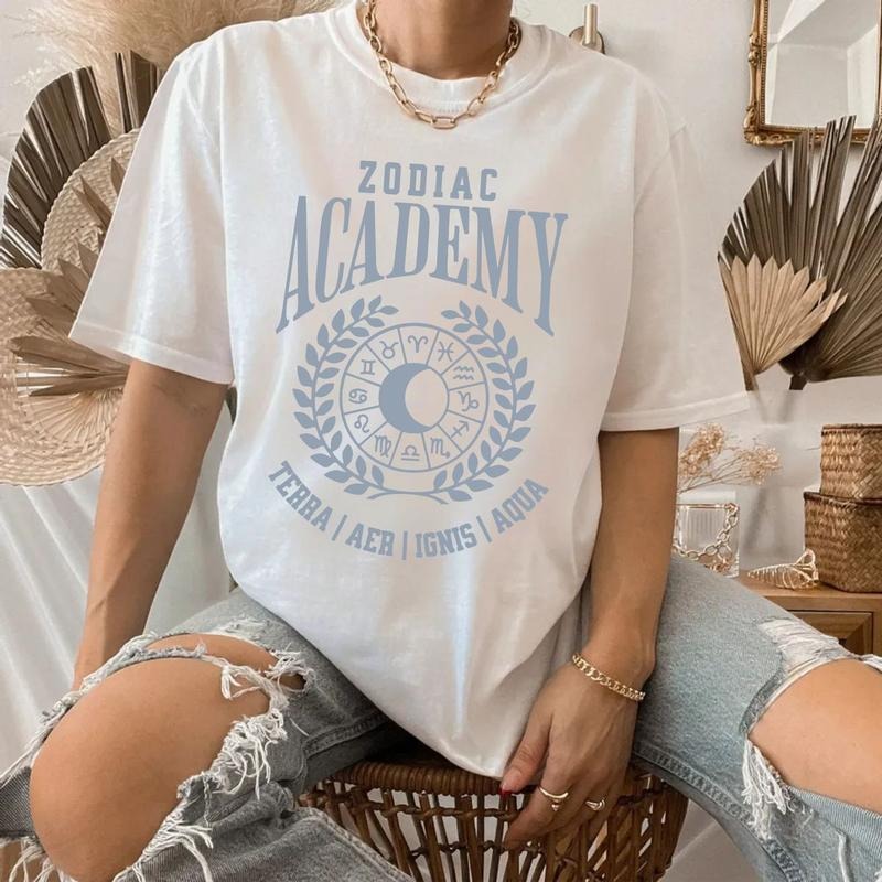 Zodiac Academy Shirt, Zodiac Academy Merch, Bookish Shirt, Fantasy Reader, Celestial Heirs Band, Professor Lance Orion, Unisex Sweater Pullover Tee