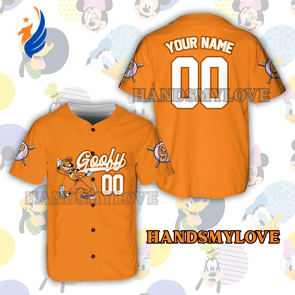 Custom Disney Character Mickey Game Day Baseball Jersey – Perfect Outfit for Baseball Fans & Lovers - Bafud