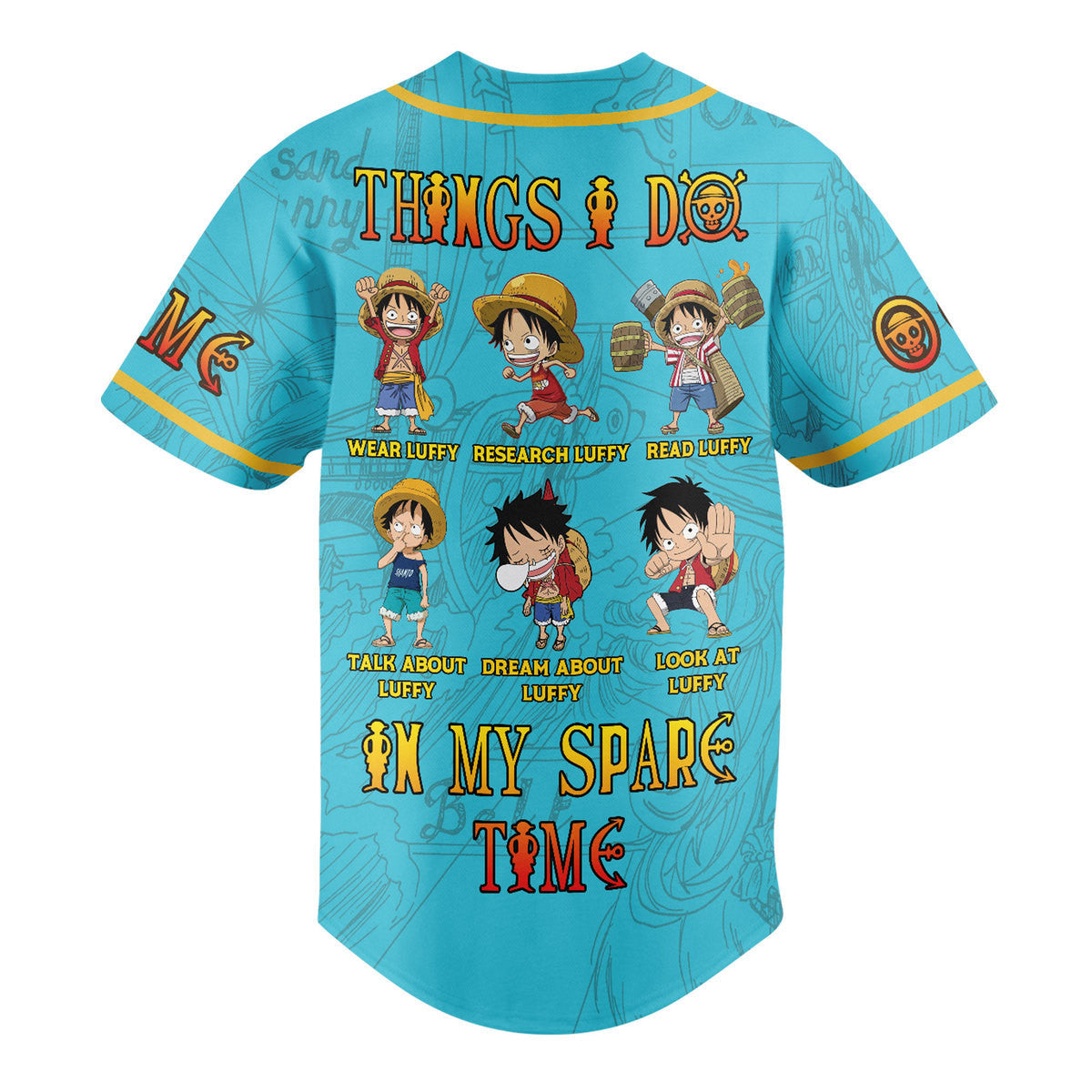 Customized One Piece In My Space Time Baseball Jersey