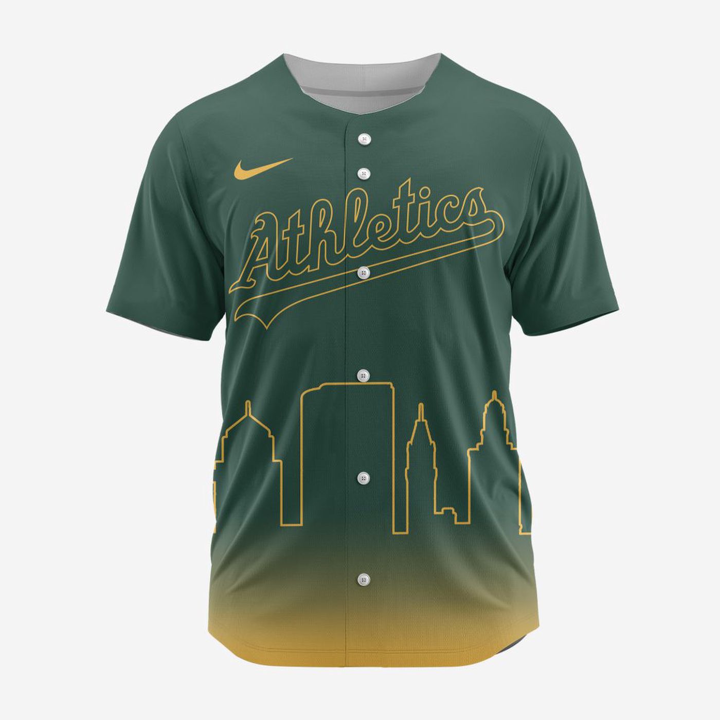 MLB Oakland Athletics Special City Edition Concept Baseball Jersey Gift for Men Women - Bafud
