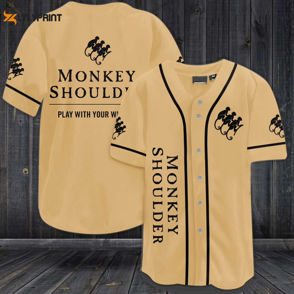 Monkey Shoulder Scotch Baseball Jersey - lylyprint.com