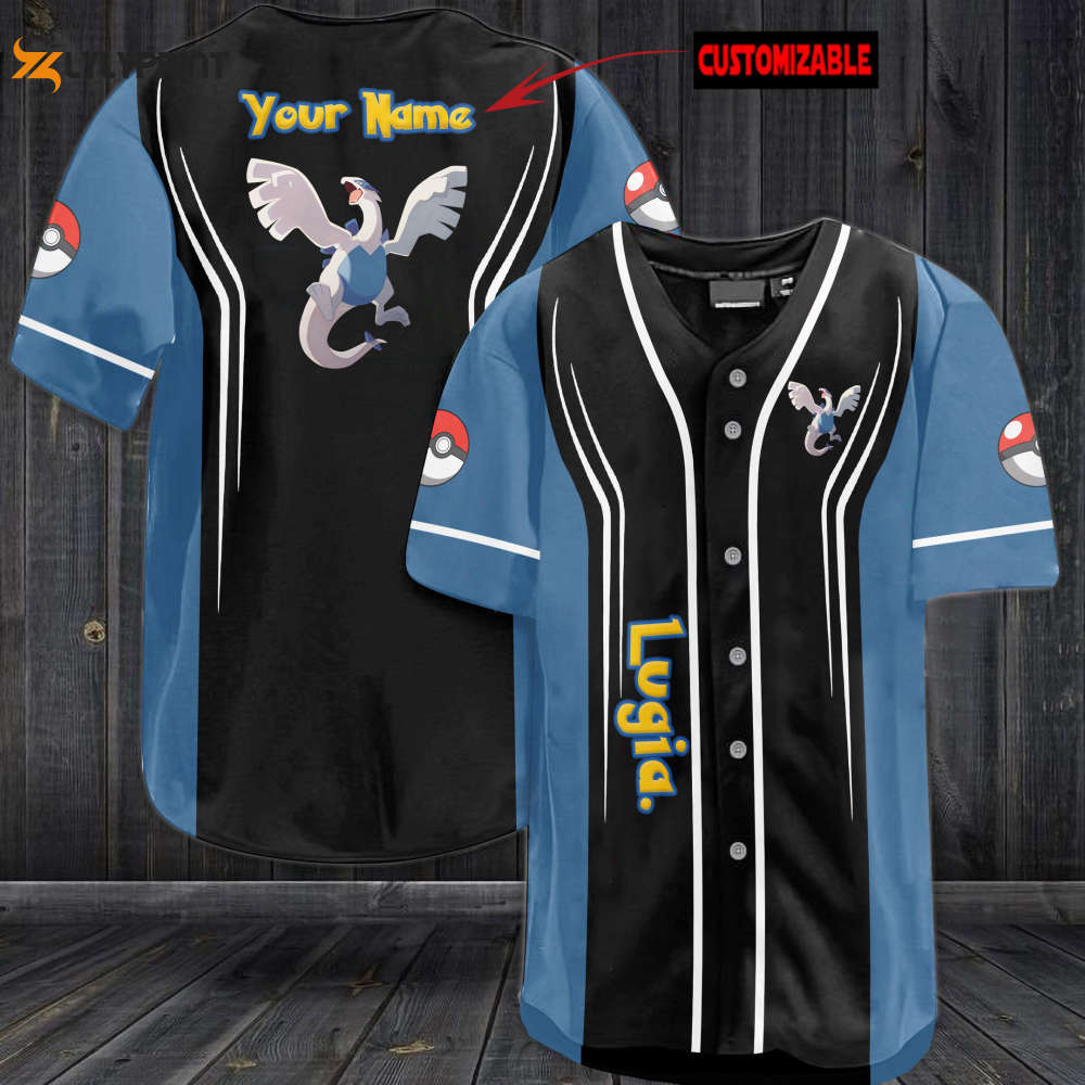 Personalized Lugia Baseball Jersey - lylyprint.com