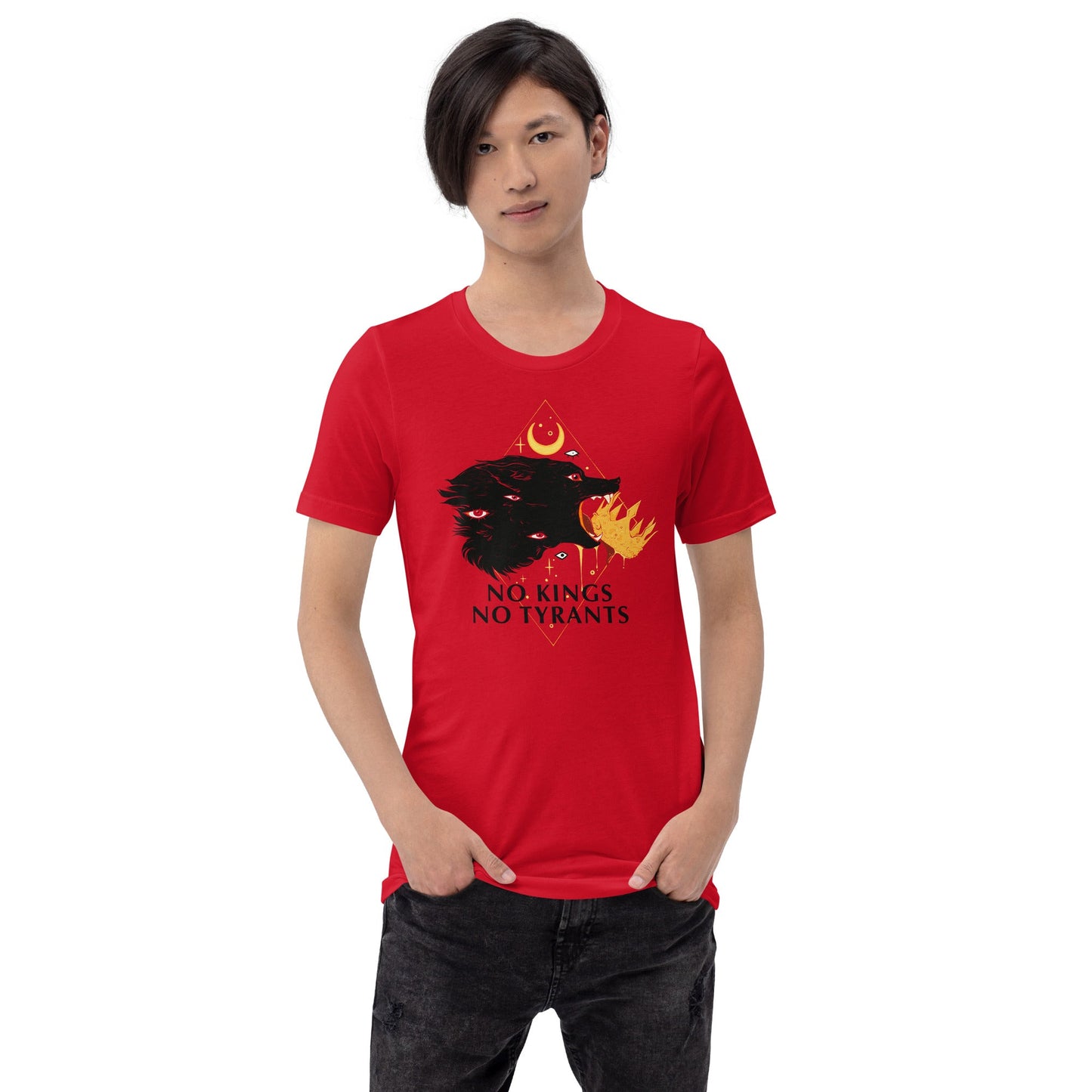 No Kings Wolf, Unisex T-Shirt